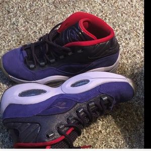 Reebok Question Mid Ghost of Christmas Size 9